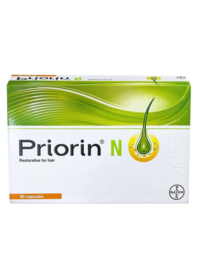 Priorin - Priorin N - 90 Capsules - Image 1