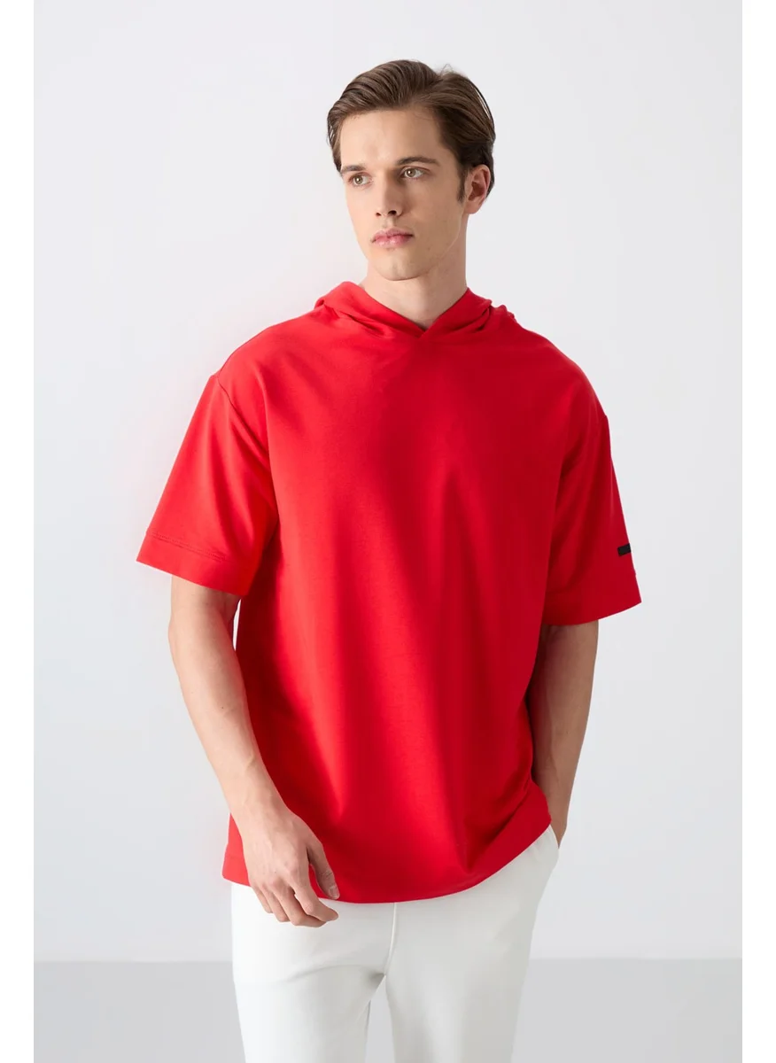 تومي لايف Fiesta Cotton Thick Soft Texture Oversize Fit Basic Men's T-Shirt - 88352