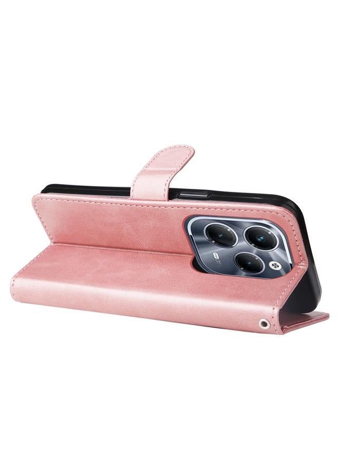 erorex Case For Infinix Hot 40 / Hot 40 Pro Fashion Calf Texture Zipper Leather Phone Case - Image 5