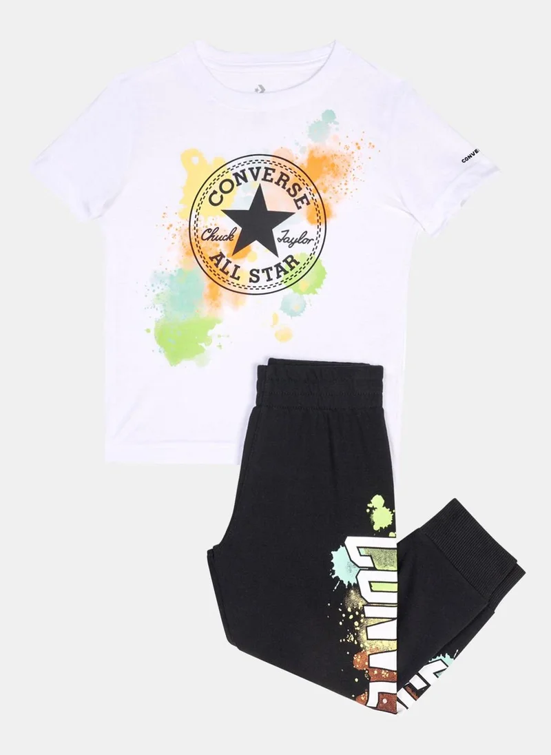 CONVERSE Kids' T-Shirt and Joggers Set