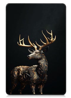 Theodor Protective Flip Case For Oppo Pad Air 2 With Trifold Stand Auto Wake Sleep Shockproof Cover Deer 2  - Image 1