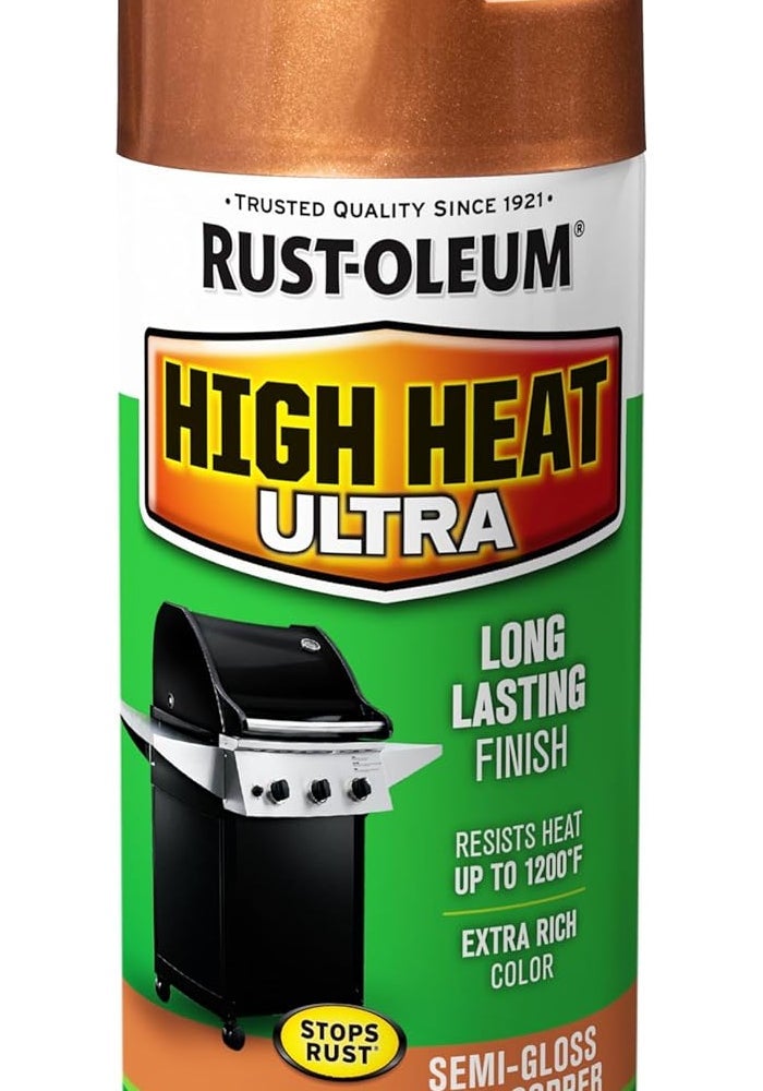 Rust-Oleum High Heat Ultra Enamel Spray, Aged Copper, 12-Oz - Image 1