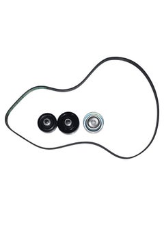 Generic Drive Fan Belt + Idler Pulley Kit Fit For Hilux 3.0L Diesel 2005-2015 1KD-FTV KUN16 KUN26  - Image 1