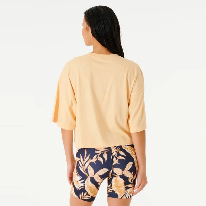 RIP CURL Seacell Crop Heritage T-Shirt - Women