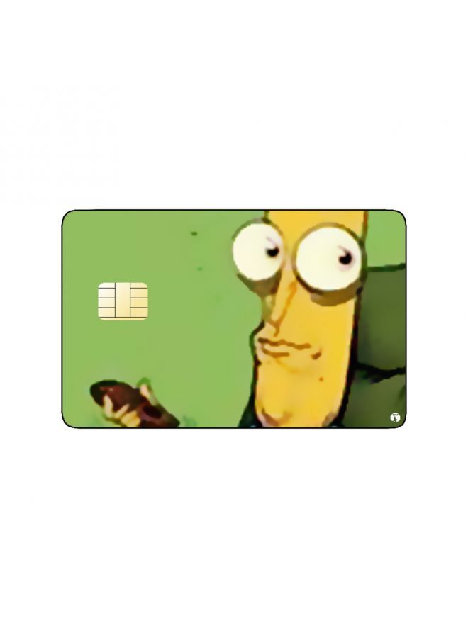 RKN PRINTED BANK CARD STICKER Animation  Rick And Morty - Image 2
