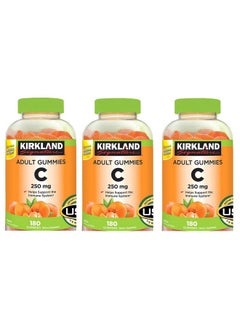 Jeoywa Vitamin C 250 Mg 180 Adult Gummies (3 Pack)