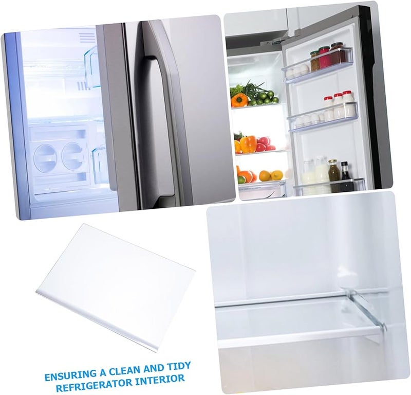 STOBOK Tempered Glass Refrigerator Shelf 31X22X0 7CM Easy Cleaning High Load Capacity - Image 4