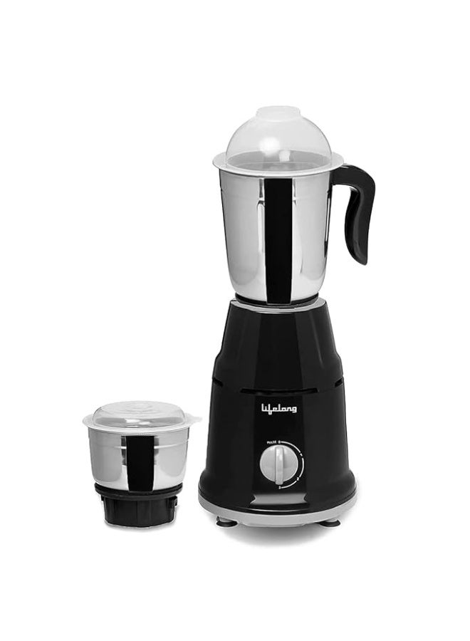 Lifelong Mixer Grinder for Kitchen - 2 Jars 500 Watt - Mixie with Mini Jar for Chutney & Liquidizing Jar used as Wet Grinder & Blender for Milkshake, Smoothie, Puree -Stainless Steel Blades (LLMG93) - Image 1