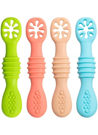4PCS Baby Silicone Spoons, BPA-Free Teething and Feeding Aid (4+ Months) - pzsku/Z550E16B19F6ACC5C1738Z/45/_/1734072688/dc4c24b4-43d6-4592-aa4e-b5fd8df5ddd6