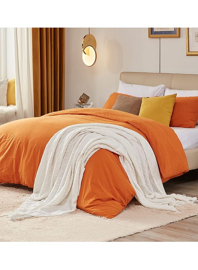 Arabest Soft Cozy Knit Blanket with Tassels for Couch and Bed Off White - Image 3