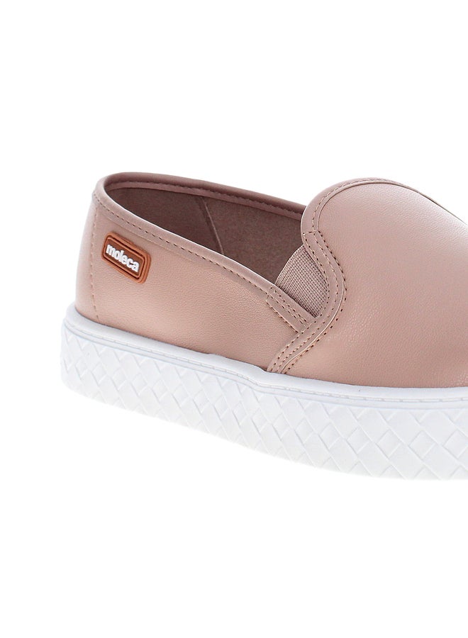 MOLECA Textured Pointed Toe Flat Ballerinas - Image 5