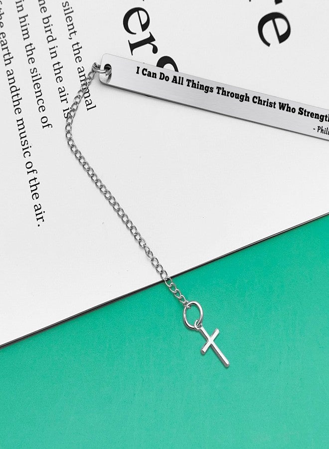 Baipilu Religious Bookmark Gift Bible Verse Gifts Religious Inspirational Gift Confirmation Baptism Gift for Godchild Daughter Son Christian for Women Men Friends Graduation Wedding Birthday Christmas Gifts - Image 4