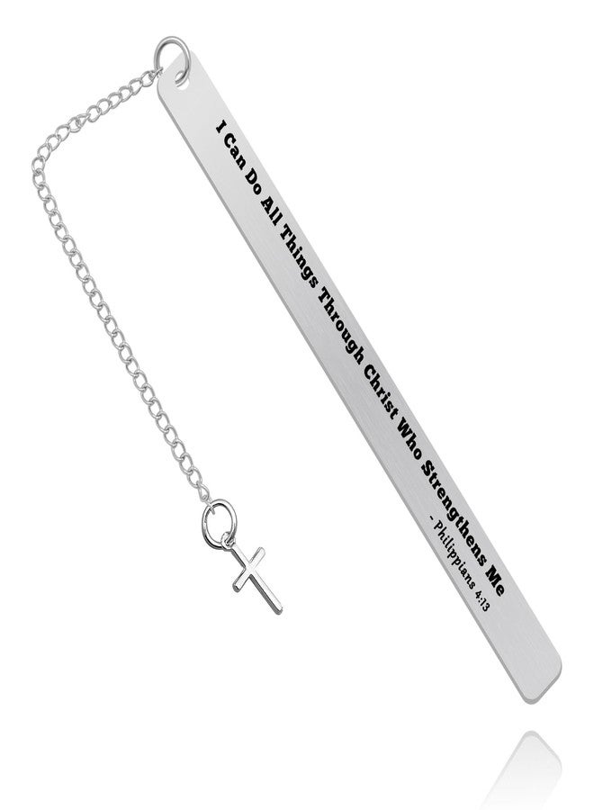 Baipilu Religious Bookmark Gift Bible Verse Gifts Religious Inspirational Gift Confirmation Baptism Gift for Godchild Daughter Son Christian for Women Men Friends Graduation Wedding Birthday Christmas Gifts - Image 1