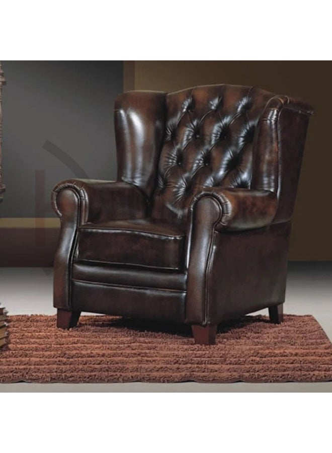 DIVINE FURNITURE Chesterfield Tufted Upholstery Armchair