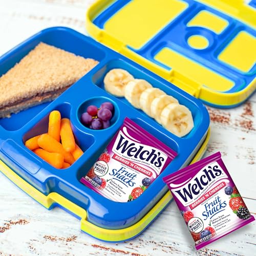 Welch's Fruit Snacks, Berries 'N Cherries Snack Box, Stocking Stuffers, Gluten Free, 0.8oz Snack Packs (Pack of 40) - Image 5