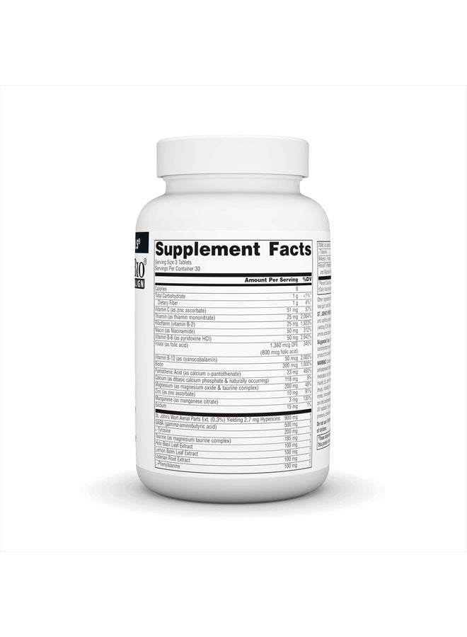 Source Naturals أفكار إيجابية من سانت جون، تدعم المزاج الجيد* - 90 قرص - Image 2