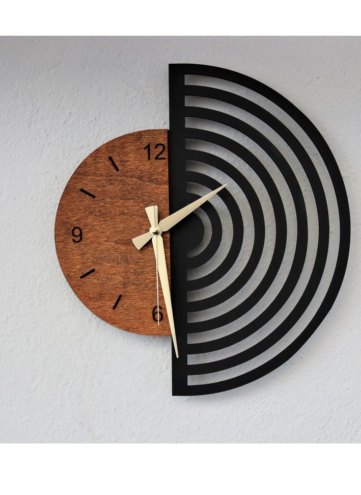 Home Gallery - Minimalist Scandinavian Decor Wooden Wall Clock - Image 1