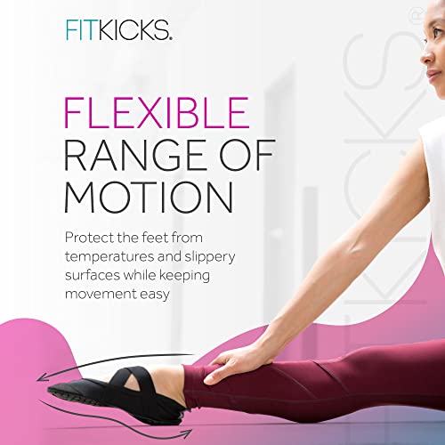 FITKICKS Crossovers Women's Foldable Active Lifestyle Minimalist Footwear Barefoot Yoga Water Shoes Black, X-Large - Image 5