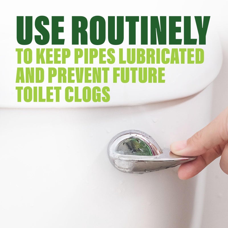 Green Gobbler Liquid Toilet Plunger | Clog Remover | Safe for Toilets and Septic | 2 Pack - Image 4