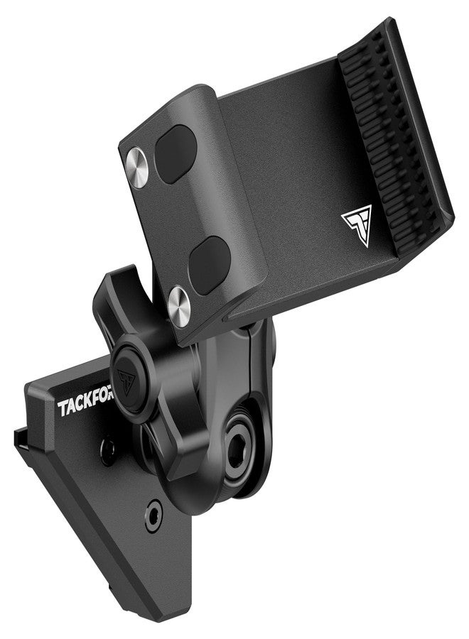 Tackform Link Vent Mount Universal Phone Holder - Compatible with 2021-2025 Ford F150 & Raptor, 2023-2025 Ford Super Duty | Aluminum | Zero Slip, Anti-Scratch | 2" Arm | Black - Image 1