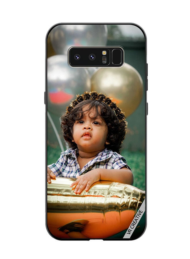 Protective Case Cover For Samsung Galaxy Note 8 Bday Baby Design Multicolour