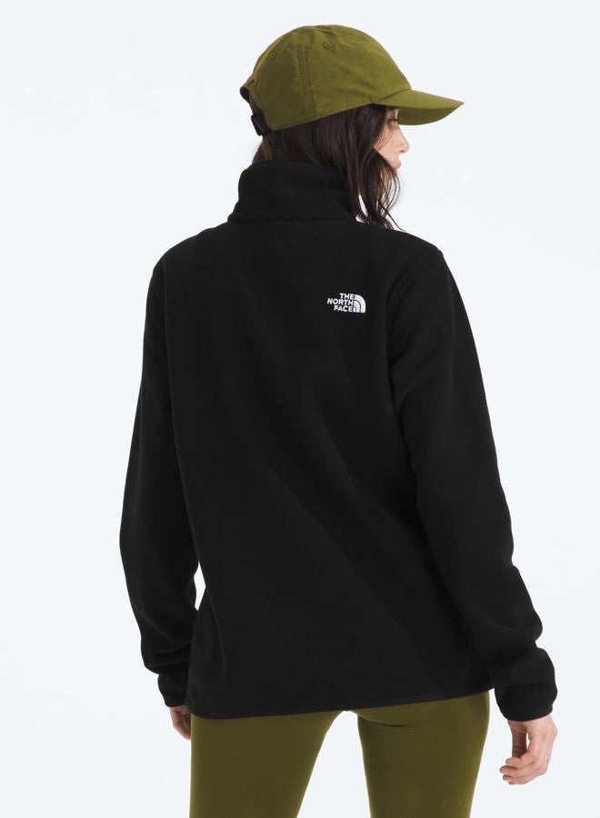 THE NORTH FACE WOMENS W GLACIER FLEECE 1/4 ZIP JACKET JACKETS, TNF Black, S - Image 2