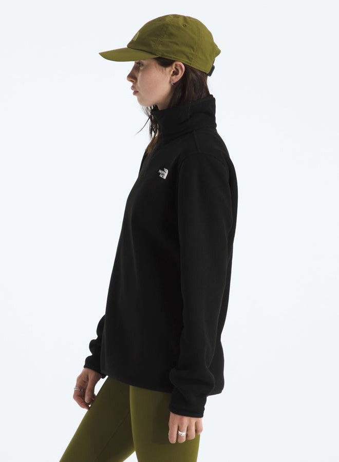 THE NORTH FACE WOMENS W GLACIER FLEECE 1/4 ZIP JACKET JACKETS, TNF Black, S - Image 4