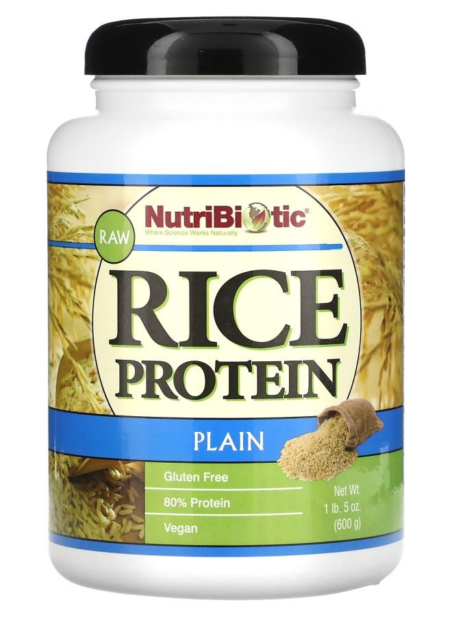 Raw Rice Protein Plain  5 oz (600 g)