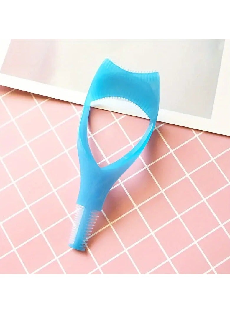 1pc Mascara Shield Guard Lash Buddy Tool Mascara Guard Eye Lash Applicator, Makeup Cosmetic Lash Guard, Eyelash Tool 3 In 1 Upper Lower Mascara Applicator Tool