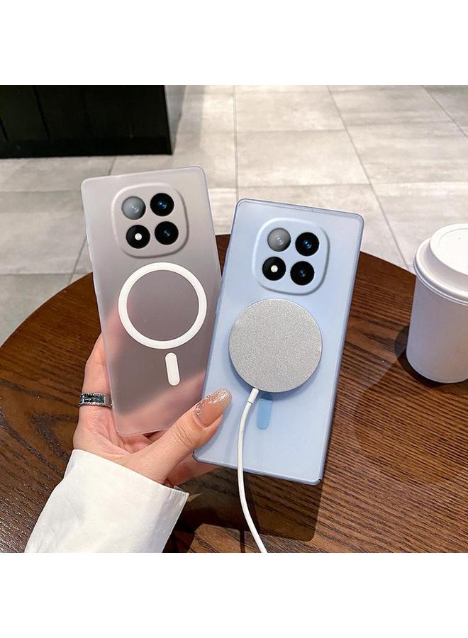 S-TOP Case For Redmi Note 14 Pro+ 5G Fine Hole Ice Fog MagSafe PC Phone Case - Image 4