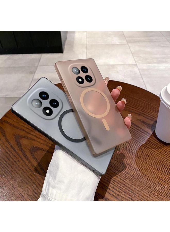 S-TOP Case For Redmi Note 14 Pro+ 5G Fine Hole Ice Fog MagSafe PC Phone Case - Image 3