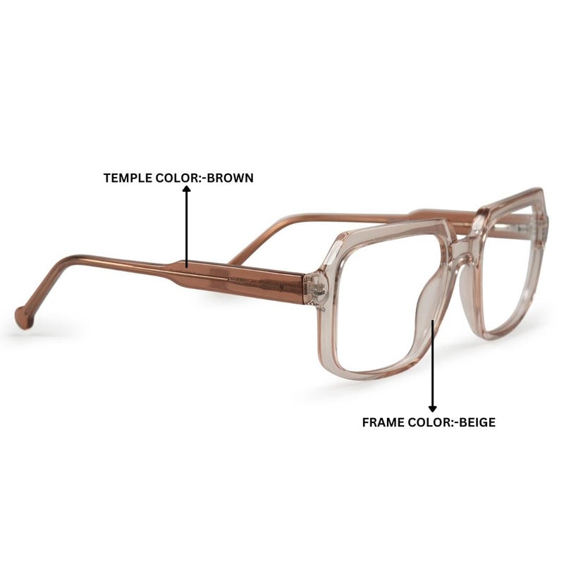 RedEx نظارات عصرية بإطار كامل وحجم كبير للجنسين - Image 4