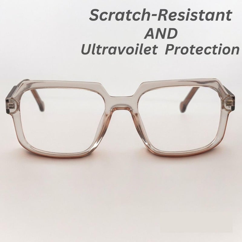 RedEx نظارات عصرية بإطار كامل وحجم كبير للجنسين - Image 3
