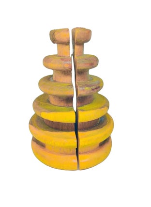 NILKANTH ELECTRIC NILKANTH ELECTRIC Motor Winding Farma Coil Winding Machine Die Set for 05 HP Motor Winding Arbors PLO_045653_WoodenFarma8_5steps Sagavan Wood  - Image 1