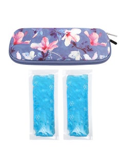 Thoraya Insulin Cooler Case Insulated Portable Medication Cooling Bag with 2 Ice Pack for Travel Outdoor Type 1  - Image 1