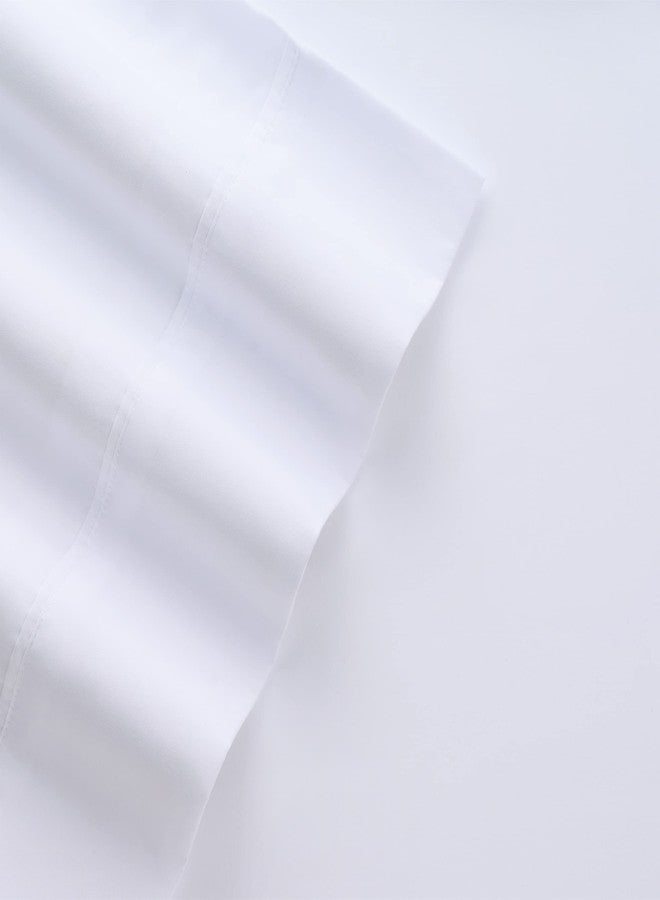 Arkwright, LLC Arkwright Bulk Queen Pillow Cases - Pack of 12 - Soft Hypoallergenic Cotton Blend Pillowcases, Bedding Essentials for Hosts, Resorts, Vacation Rentals, Standard, White - Image 2