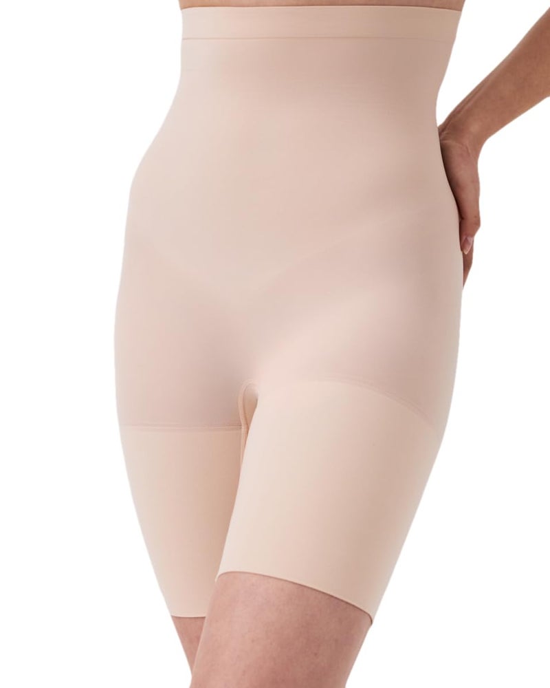 SPANX Seamless Higher Power Short - Lightweight, All-Day Comfort - Core Control Shapewear - High-Waisted Underwear - Soft Nude - Large - Image 2