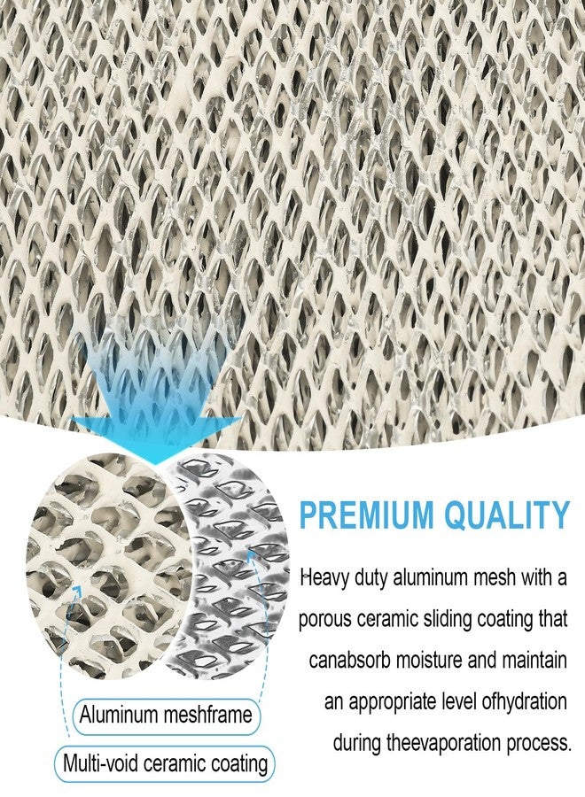 AQDD 2-Pack 35 Water Panel Humidifier Replacement Filter, Aluminum Mesh Compatible with Aprilaire Whole-House Humidifier Models 600, 700, 760, 560, 350, 360, 365, 368, 369, 560A - Image 3