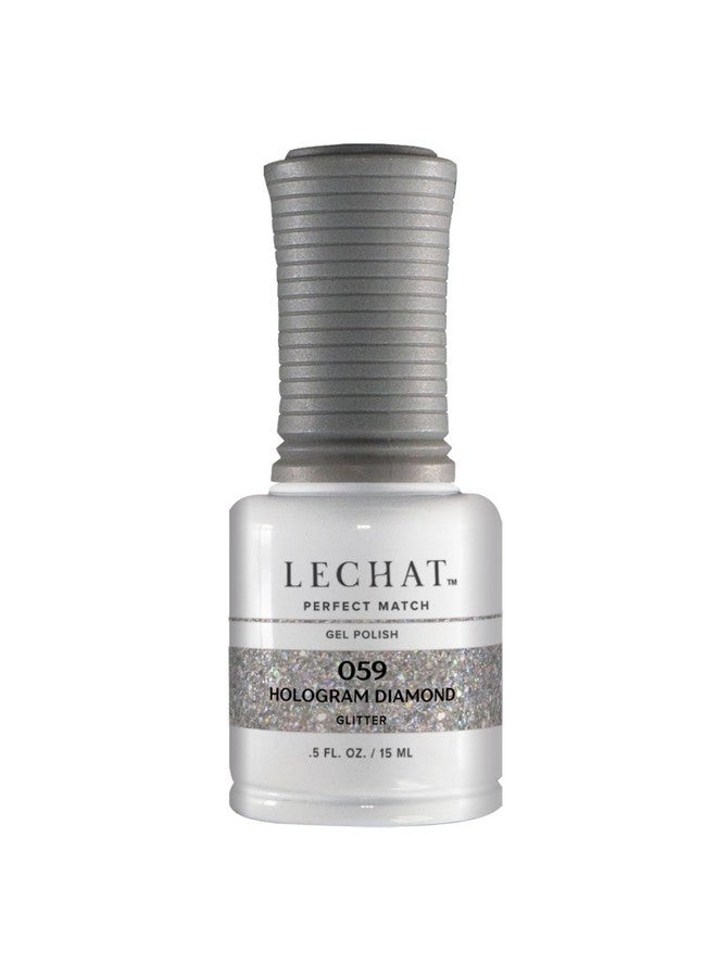 ليتشات طلاء جل بيرفيكت ماتش، هولوجرام دايموند، 0.5 أونصة سائلة (Pms59)  - Image 1