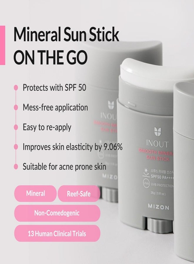 ميزون واقي الشمس المعدني الناعم من ميزون إنوت، بعامل حماية SPF 50 PA++++، واقي شمس يمكنك اصطحابه معك أينما ذهبت - حماية تدوم 24 ساعة - مناسب للبشرة الحساسة/المعرضة لحب الشباب - صديق للبيئة البحرية - 26 غرام - Image 2