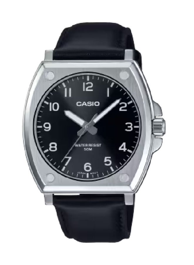CASIO Leather Analog Wrist Watch  MTP-E730L-1AVDF - Image 1