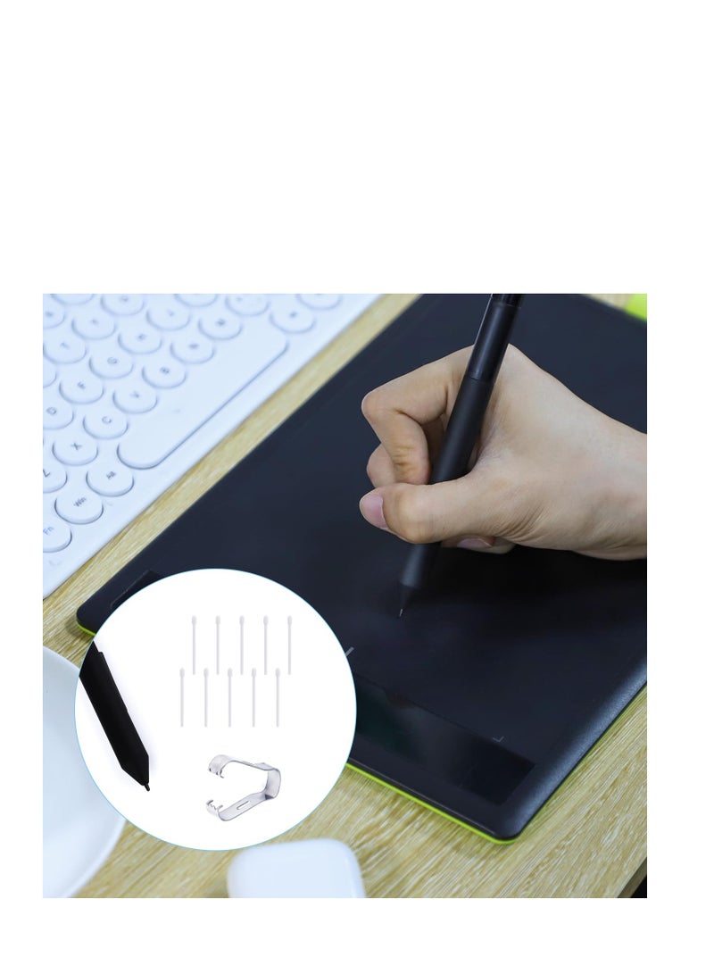 Zikra 10pcs Pen Nibs Replacement for Remarkable 2, Maker Pen Tip Replacement with Install Tool Stylus Nib Painting Writing Accessories for Remarkable 1&2 Remarkable Maker Plus (White) - Image 4