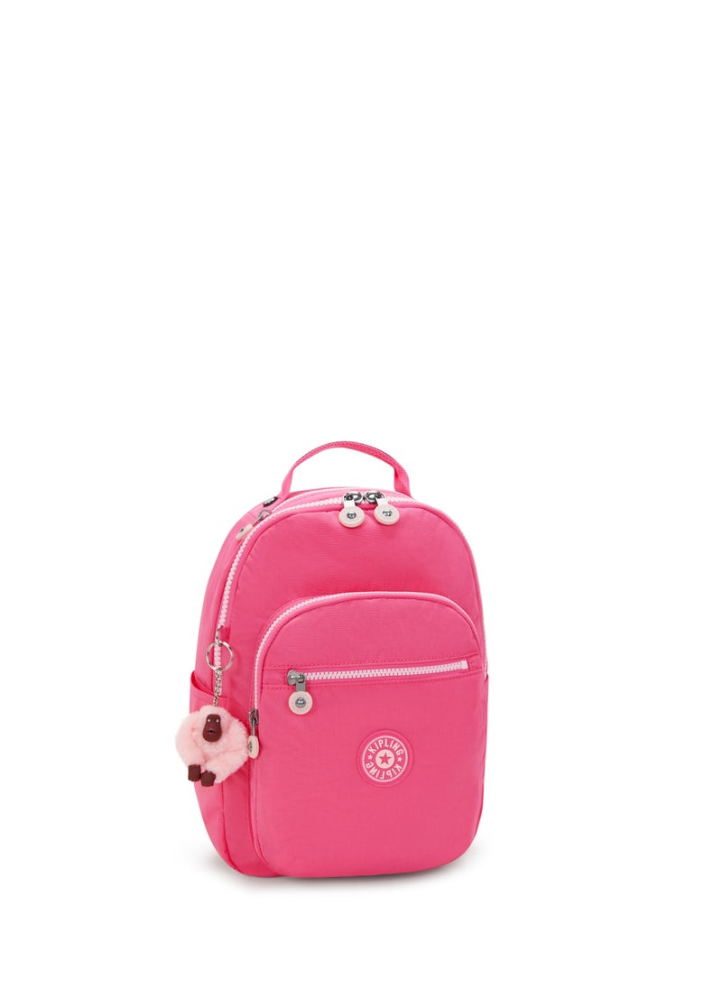 kipling Seoul S Happy Pink C Small Backpack  - Image 4