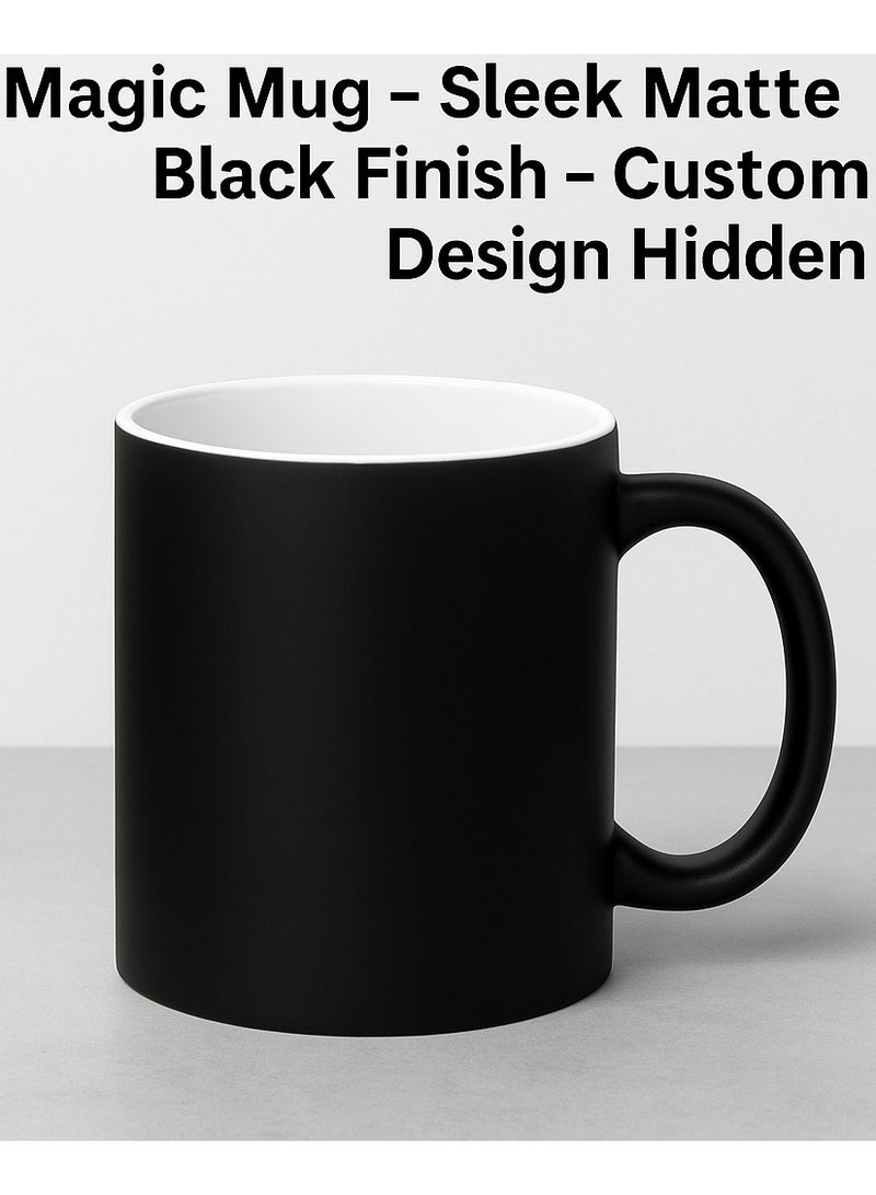 ميلز فنجان سحري مخصص - كوب قهوة يكشف عن الحرارة | أضف صورتك أو اقتباسك - Image 2