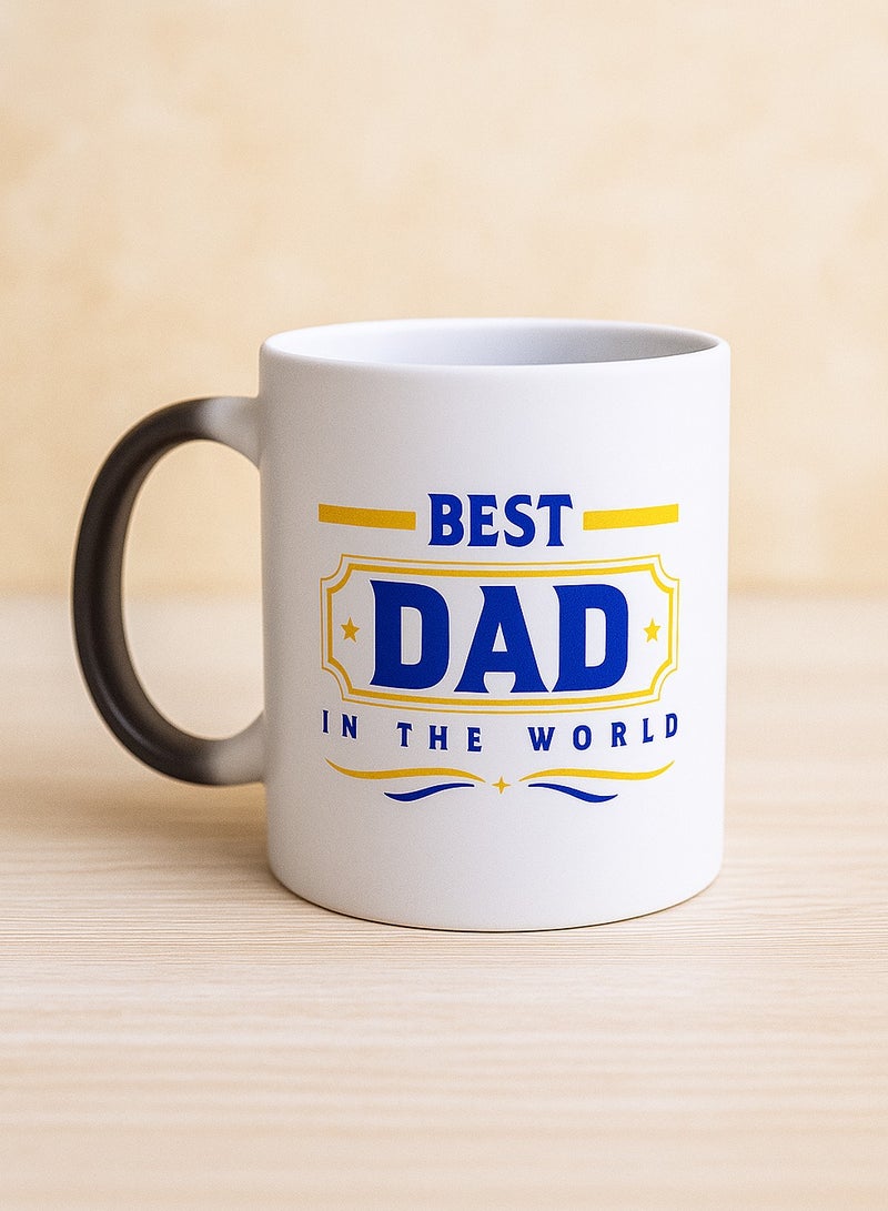 ميلز فنجان سحري مخصص - كوب قهوة يكشف عن الحرارة | أضف صورتك أو اقتباسك - Image 1