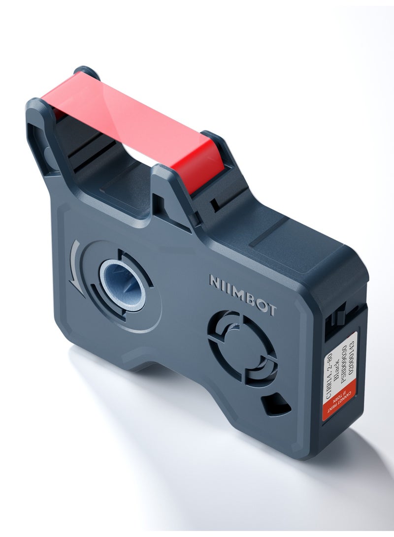 NIIMBOT Thermal Transfer Ribbon for C1 Label Maker, Multi-scene Replacement Ribbon for Daily Use, Red - Image 1