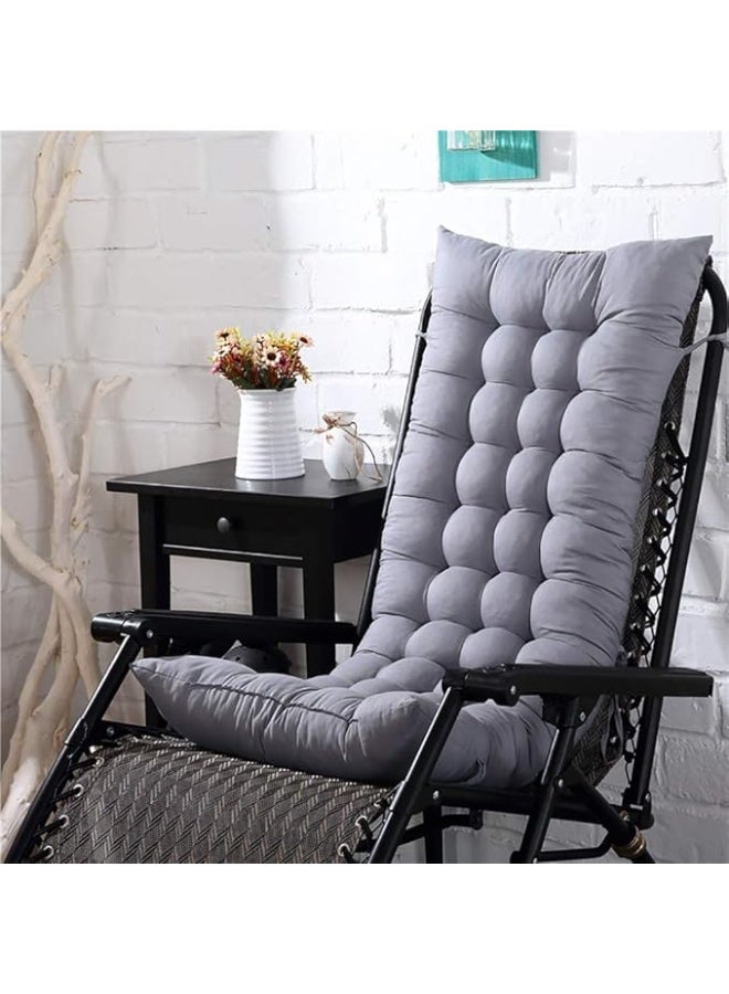 مرتبة كرسي هزاز – مخدة قطنية ناعمة مع مشبك خلفي للتثبيت الآمن