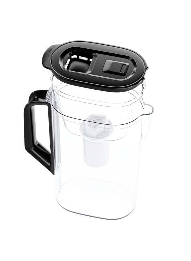 Wessper D3 Slim AquaClassic Water Filter Jug 2.7 L – black - Image 3