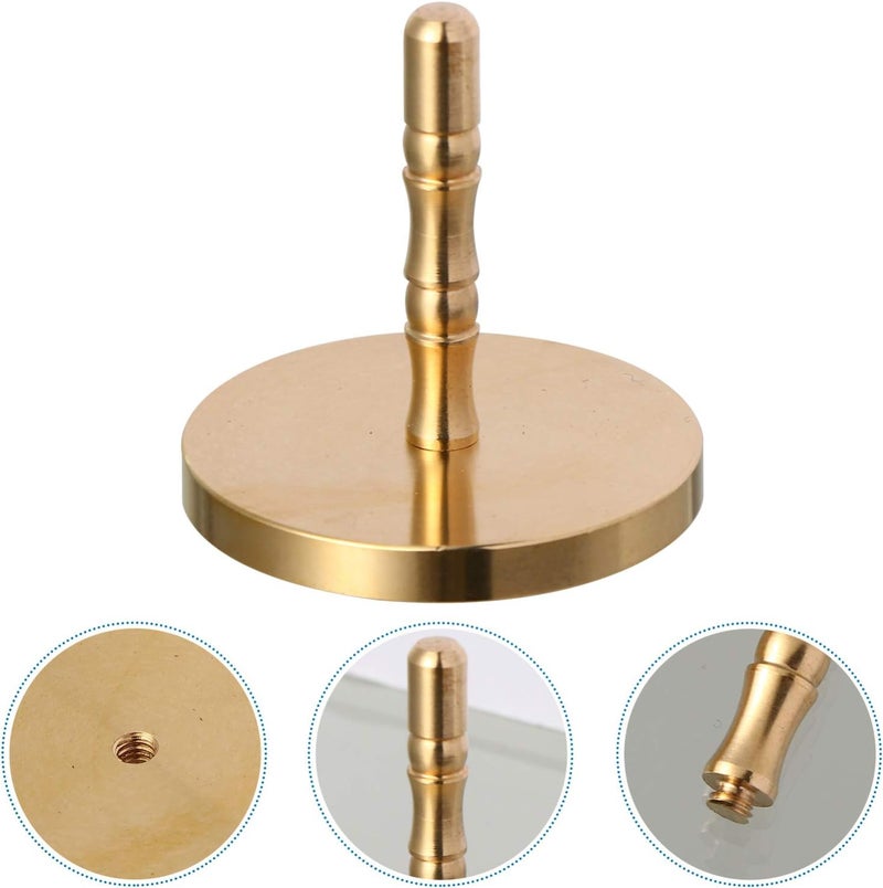 comfrt Incense Press Brass Incense Ash Press Seal Incense Mold Tool Golden Incense Burner Accessories for Home - Image 5
