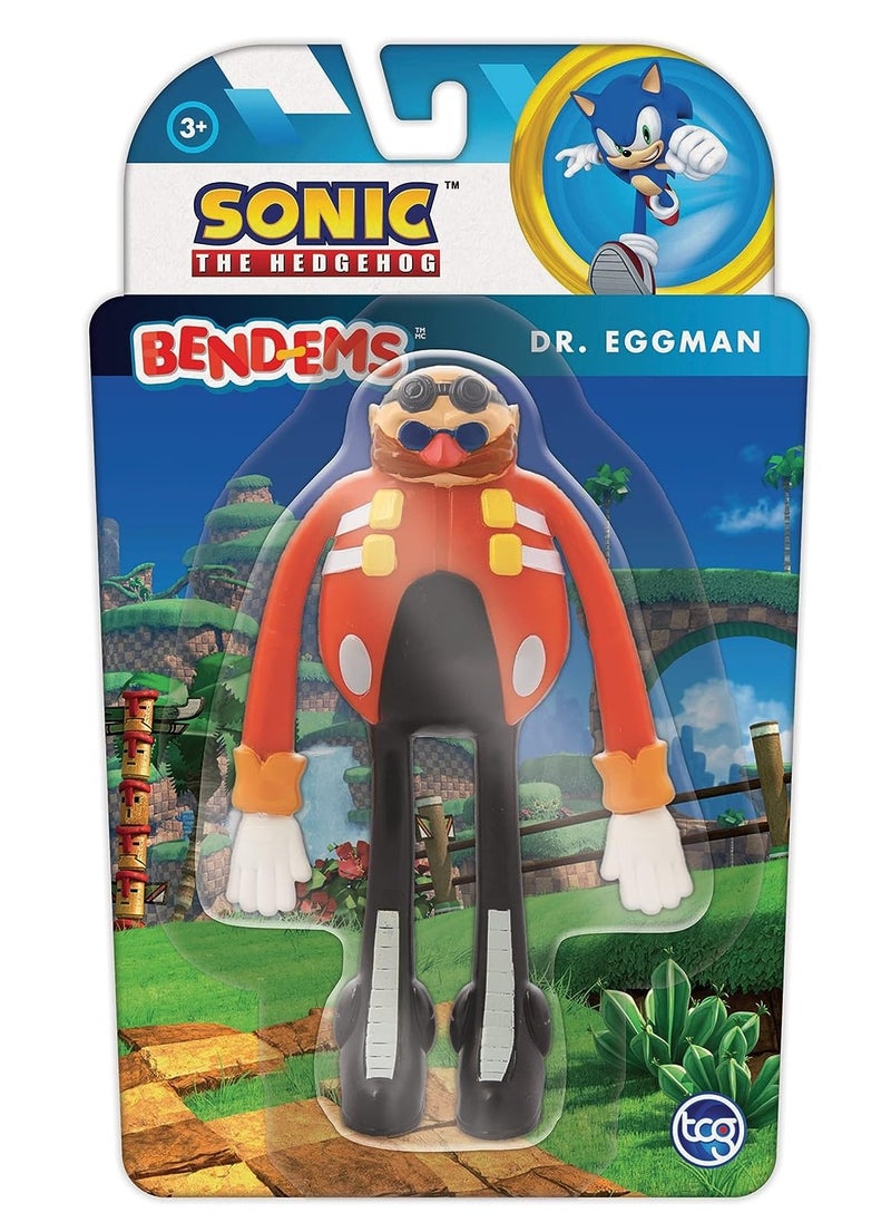 Sonic The Hedgehog Bend-Ems Sonic The Hedgehog Dr. Eggman  - Image 1